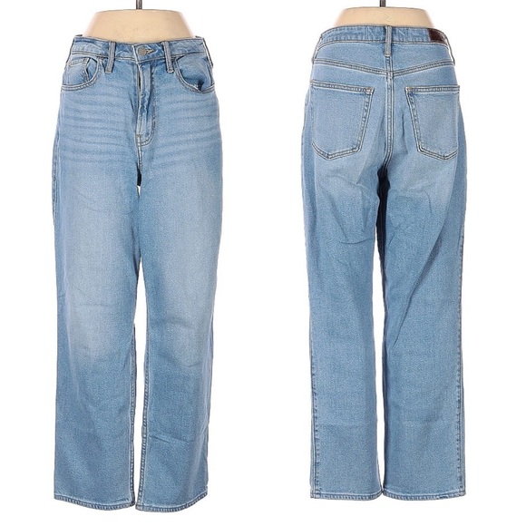 Hollister Denim - Hollister Womens Jeans Size 3 Blue Ultra High-Rise Vintage Straight Denim